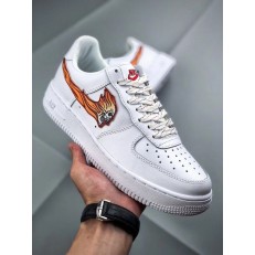 NIKE AIR FORCE 1 LOW WHITE GHOST FIRE 823512-100