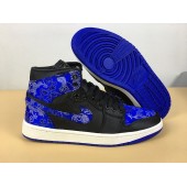 AIR JORDAN 1 HI DRAGON BLACK ROYAL BLUE WHITE AQ0818-698