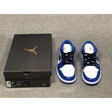 AIR JORDAN 1 LOW HYPER ROYAL ORANGE PEEL 553558-401