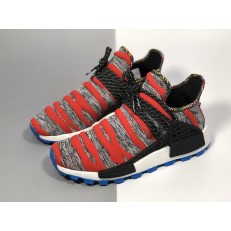 PHARRELL X ADIDAS NMD AFRO HU PACK GRAY RED