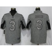 Arizona Cardinals 3 Josh Rosen Gray Gridiron Gray Vapor Untouchable Limited Nike NFL Men Jersey