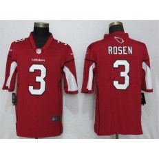 Arizona Cardinals 3 Josh Rosen Red Vapor Untouchable Limited Nike NFL Men Jersey