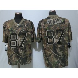 Green Bay Packers 87 Jordy Nelson Camo Realtree Elite Nike NFL Men Jersey