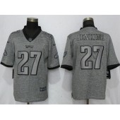 Philadelphia Eagles 27 Malcolm Jenkins Gray Gridiron Gray Vapor Untouchable Limited Nike NFL Men Jersey