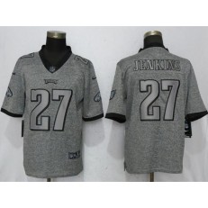 Philadelphia Eagles 27 Malcolm Jenkins Gray Gridiron Gray Vapor Untouchable Limited Nike NFL Men Jersey