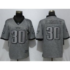 Philadelphia Eagles 30 Corey Clement Gray Gridiron Gray Vapor Untouchable Limited Nike NFL Men Jersey