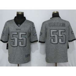 Philadelphia Eagles 55 Brandon Graham Gray Gridiron Gray Vapor Untouchable Limited Nike NFL Men Jersey