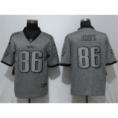 Philadelphia Eagles 86 Zach Ertz Gray Gridiron Gray Vapor Untouchable Limited Nike NFL Men Jersey