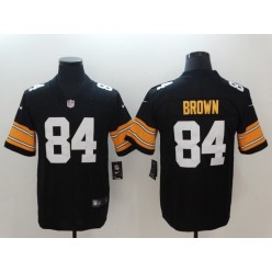 Pittsburgh Steelers 84 Antonio Brown Black Alternate Vapor Untouchable Limited Nike NFL Men Jersey