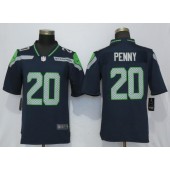 Seattle Seahawks 20 Rashaad Navy Vapor Untouchable Limited Nike NFL Men Jersey