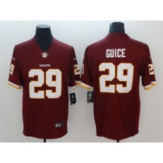 Washington Redskins 29 Derrius Guice Red Vapor Untouchable Limited Nike NFL Men Jersey