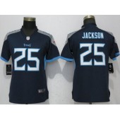 Women Nike Tennessee Titans 25 Adoree' Jackson Navy 2018 Vapor Untouchable Limited Jersey