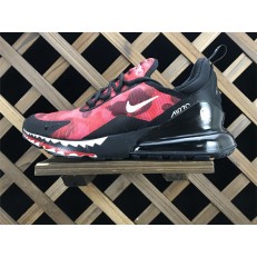 A BATHING APE X NIKE AIR MAX 270 RED CAMO AH6799-016