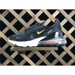 NIKE AIR MAX 270 FLYKNIT FIFA WORLD CUP RUSSIA 2018 FRENCH BLACK GOLD AH8050-117
