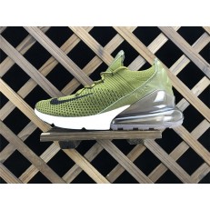 NIKE AIR MAX 270 FLYKNIT OLIVE FLAK ARMY GREEN BLACK COFFEE WHITE AO1023-300