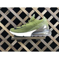 NIKE AIR MAX 270 FLYKNIT OLIVE FLAK ARMY GREEN BLACK COFFEE WHITE AO1023-300