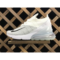 NIKE AIR MAX 270 FLYKNIT WHITE BLACK