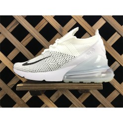 NIKE AIR MAX 270 FLYKNIT WHITE BLACK