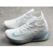 NIKE AIR MAX 270 FLYKNIT WHITE BLUE AO1023-100
