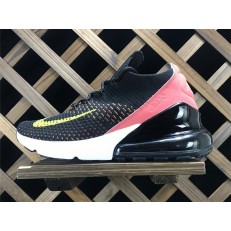 NIKE WMNS AIR MAX 270 FLYKNIT BLACK RED WHITE YELLOW AH6803-003