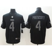 Dallas Cowboys 4 Dal Prescott Black Impact Limited Nike NFL Men Jersey