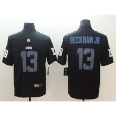 New York Giants 13 Odell Beckham Jr Black Vapor Impact Limited Nike NFL Men Jersey