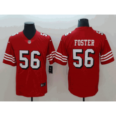 San Francisco 49ers 56 Reuben Foster Red 2018 Vapor Untouchable Limited Nike NFL Men Jersey