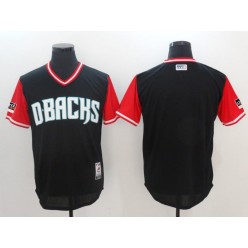 Arizona Diamondbacks Black 2018 Players' Weekend Authentic Team Men Jersey