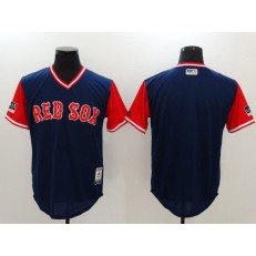 Boston Red Sox Navy 2018 Players' Weekend Authentic Team Men Jersey