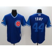 Chicago Cubs 44 Anthony Rizzo Tony Royal 2018 Players' Weekend Authentic Team Men Jersey