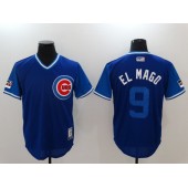 Chicago Cubs 9 Javier Baez El Mago Royal 2018 Players' Weekend Authentic Team Men Jersey