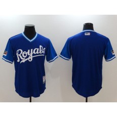 Kansas City Royals Royal 2018 Players' Weekend Authentic Team Men Jersey