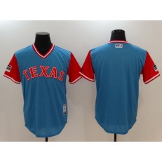 Texas Rangers Light Blue 2018 Players' Weekend Authentic Team Men Jersey