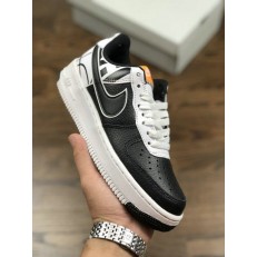 NIKE AIR FORCE 1 LOW 07 LV8 BLACK WHITE 823511-011