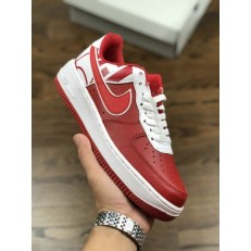 NIKE AIR FORCE 1 LOW 07 LV8 RED WHITE 823511-608