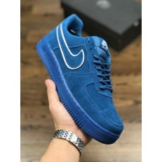 NIKE AIR FORCE 1 LOW 07 LV8 SUEDE BLUE AA1117-400