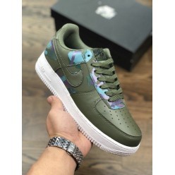 NIKE AIR FORCE 1 LOW COUNTRY CAMO GREEN