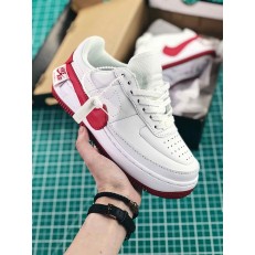 NIKE AIR FORCE 1 LOW JESTER XX VIOLET MIST WHITE RED