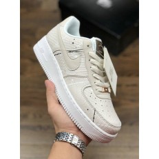 NIKE AIR FORCE 1 LOW LX PHANTOM SNAKERSKIN 898889-007