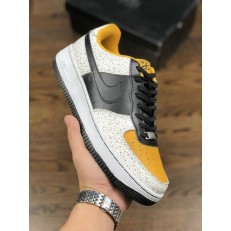 NIKE AIR FORCE 1 LOW SUPREME SAFARI ORANGE BLACK 318776-801
