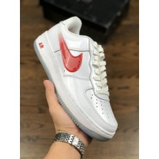 NIKE AIR FORCE 1 LOW TAIWAN WHITE VARSITY RED 845053-105