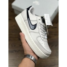 NIKE AIR FORCE 1 LOW VAST GREY OBSIDIAN SUMMIT WHITE AH0287-002