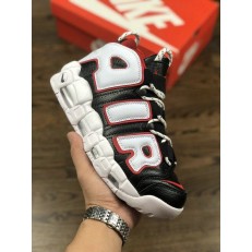 NIKE AIR MORE UPTEMPO 96 WHITE BLACK RED AA4060-106