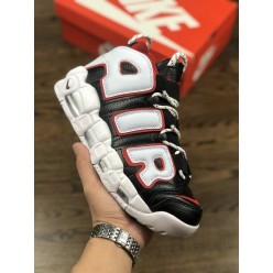 NIKE AIR MORE UPTEMPO 96 WHITE BLACK RED AA4060-106