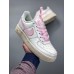 NIKE WMNS AIR FORCE 1 LOW WHITE PINK 314219-130