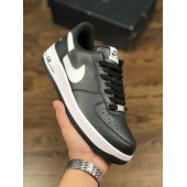 SUPREME X COMME DES GARCONS X NIKE AIR FORCE 1 LOW BLACK WHITE AR7623-001