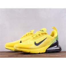 NIKE AIR MAX 270 YELLOW GREEN BLACK AH8050-701
