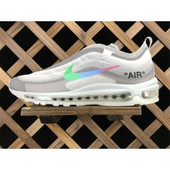 OFF-WHITE X NIKE AIR MAX 97 OG GREEN GREY AJ4585-012