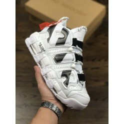 OFF-WHITE X NIKE AIR MORE UPTEMPO WHITE BLACK 921948-010
