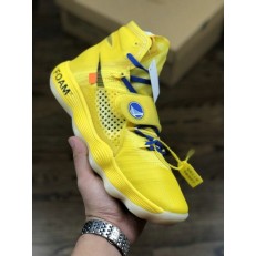 OFF-WHITE X NIKE OW HYPERDUNK HD YELLOW AJ4578-100